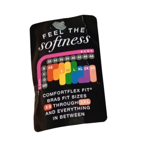 NWT Bali Comfort Revolution Wireless Bra 3XL Nude DF3488 Full Coverage - Picture 8 of 8